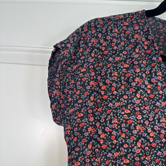 Madewell Easy Midi Dress in Fieldwalk Floral XXS - Picture 10 of 12